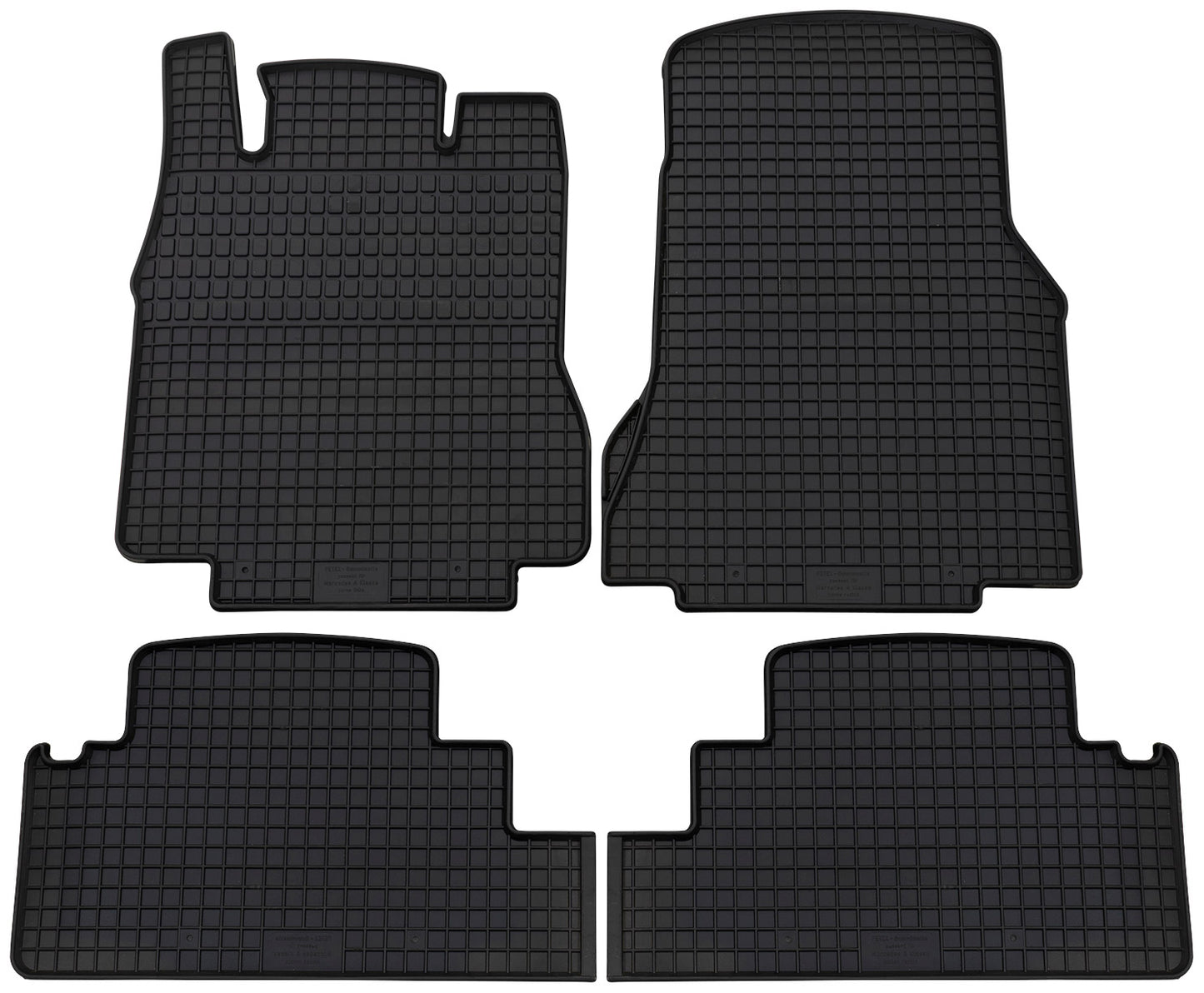Rubbermatten Mercedes A-klasse W168 mpv (1997-2001) - Petex