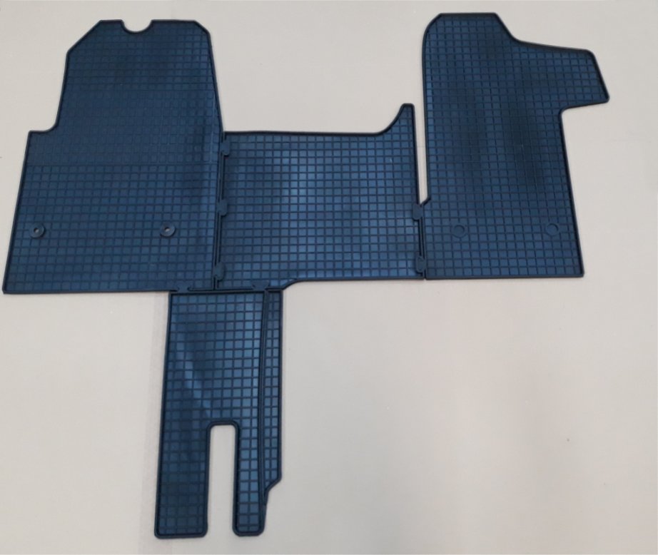 Rubber Schaalmatten - Opel Movano - 2010 - 2021 - Rubbermatten