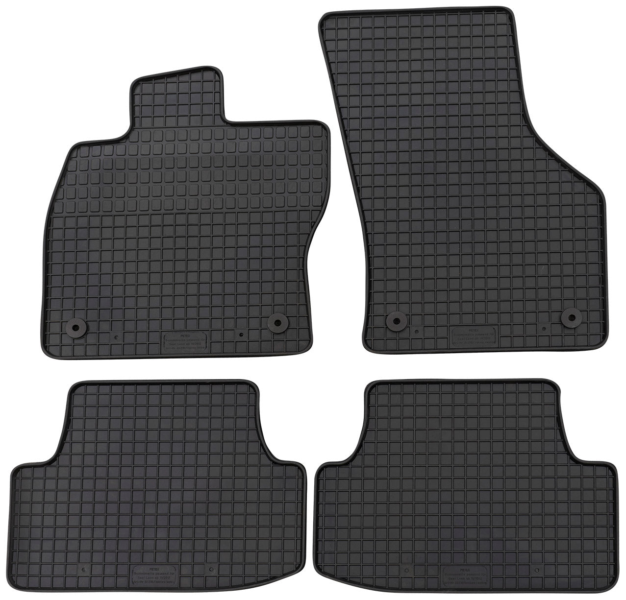 Rubbermatten Cupra Leon hatchback (2020-Heden) - Petex