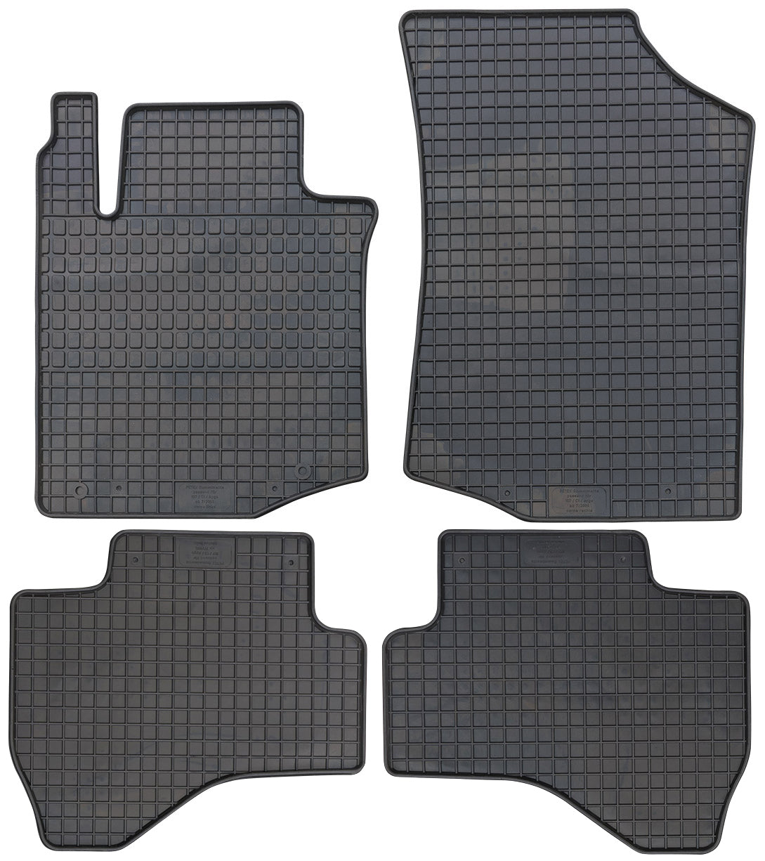 Rubbermatten Toyota Aygo hatchback (2005-2012) - Petex