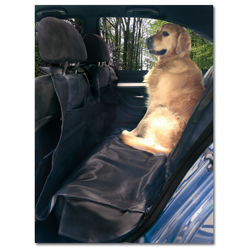 DOGBED Hondenbeschermhoes voor de ACHTERBANK van skai-leder