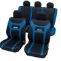 Autostoelhoezen - Super speed - Blauw
