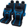 Autostoelhoezen - Super speed - Blauw