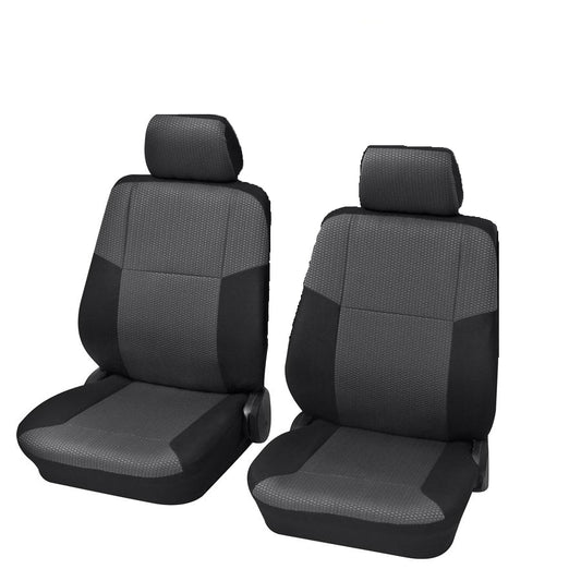 Autostoelhoezen - Sylt - Voorset - Grijs