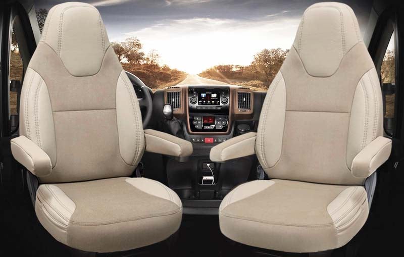 Pasvorm Stoelhoezen Fiat Ducato Camper (2006-Heden)