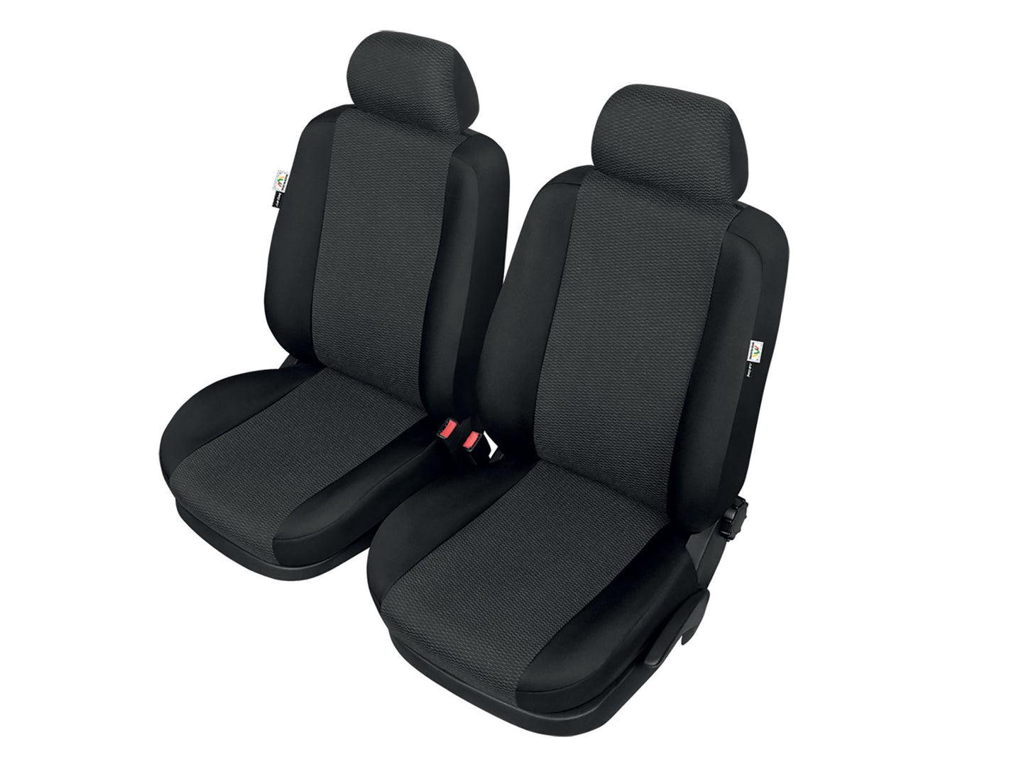 Autostoelhoezen - ARES - maat: M - Zwart