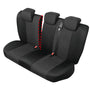 Autostoelhoezen - Ares - Maat: M-L - Zwart