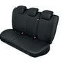 Autostoelhoezen - Practical skai leder - maat: L-XL - Zwart