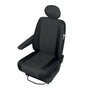 Pasvorm stoelhoes Renault Master / Opel Movano / Nissan NV400/Interstar -  ARES - DV1 - Stoel - Zwart