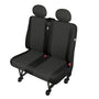Bedrijfswagen Autostoelhoes ARES - DV2-Large, duobank - Zwart