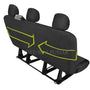 Pasvorm Stoelhoezen Opel Vivaro (A) Combi mpv (2001-2014) - Kegel