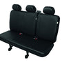 Pasvorm Stoelhoezen Renault Trafic (dubbel cabine) Bestelwagen (2001-2014) - Kegel