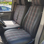 Pasvorm Stoelhoezen Volkswagen T5 Bestelwagen (2003-2015) - Kunstleer en stof