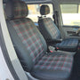 Pasvorm Stoelhoezen Volkswagen T5 Bestelwagen (2003-2015) - Kunstleer en stof