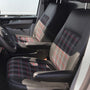 Pasvorm Stoelhoezen Volkswagen T6 Kombi mpv (2015-Heden) - Kunstleer en stof