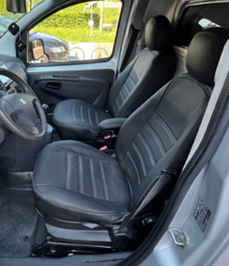 Pasvorm Stoelhoezen Fiat Fiorino Bestelwagen (2008-Heden) - Kunstleer