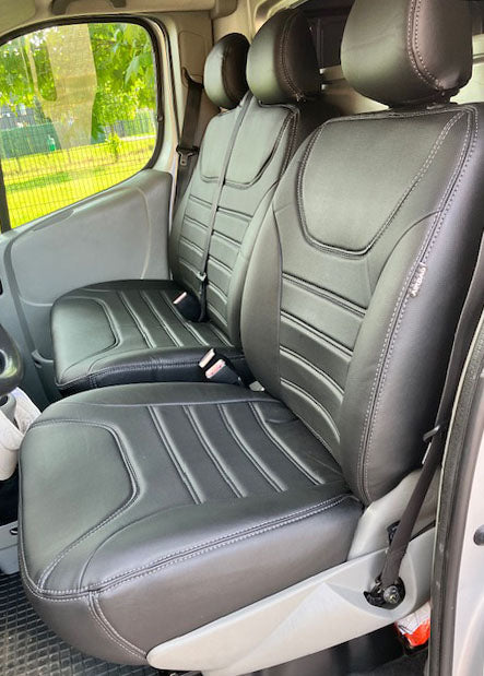 Pasvorm Stoelhoezen Nissan Primastar Bestelwagen (2001-2015) - Kunstleer