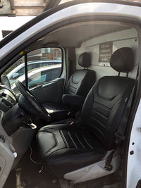 Pasvorm Stoelhoezen Opel Vivaro (A) Bestelwagen (2001-2014) - Kunstleer