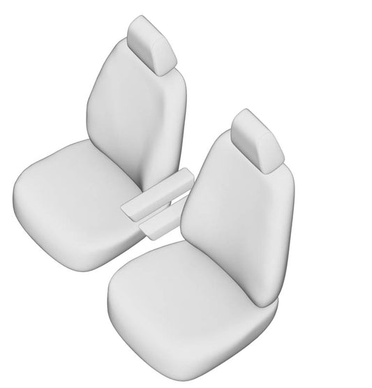 Pasvorm Stoelhoezen Citroen Jumper Bestelwagen (2006-Heden) - Kunstleer