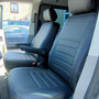 Pasvorm Stoelhoezen Volkswagen T5 Bestelwagen (2003-2015) - Kunstleer
