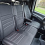 Pasvorm Stoelhoezen Mercedes Vito 639 (dubbel cabine luxe) Bestelwagen (2003-2014) - Kunstleer