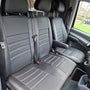 Pasvorm Stoelhoezen Mercedes Vito 639 (dubbel cabine luxe) Bestelwagen (2003-2014) - Kunstleer