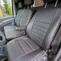 Pasvorm Stoelhoezen Mercedes Vito 639 (dubbel cabine luxe) Bestelwagen (2003-2014) - Kunstleer