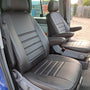 Pasvorm Stoelhoezen Mercedes Vito 639 (dubbel cabine luxe) Bestelwagen (2003-2014) - Kunstleer