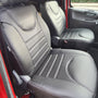 Pasvorm stoelhoezen set  (stoel en stoel) Citroen Jumpy / Peugeot Expert / Fiat Scudo / Toyota Proace 2007 t/m 2016 - Kunstleer zwart