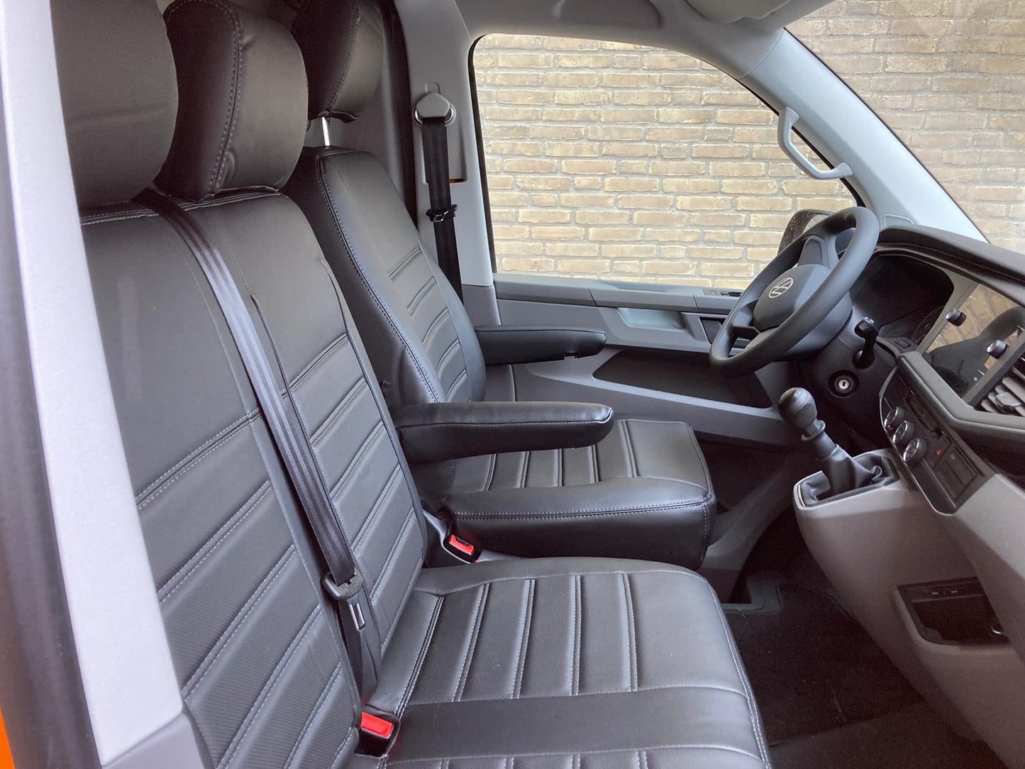 Pasvorm Stoelhoezen Volkswagen T6 Kombi mpv (2015-Heden) - Kunstleer