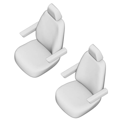 Pasvorm Stoelhoezen Volkswagen T6 Kombi mpv (2015-Heden) - Kunstleer