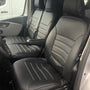 Pasvorm Stoelhoezen Fiat Talento (dubbel cabine) Bestelwagen (2016-Heden) - Kunstleer