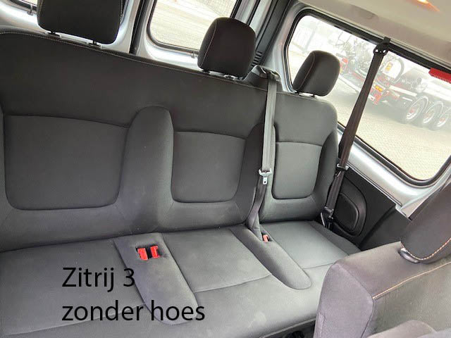 Pasvorm Stoelhoezen Opel Vivaro (B) Combi mpv (2014-2019) - Kunstleer