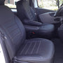 Pasvorm Stoelhoezen Opel Vivaro (B) (dubbel cabine) bestelwagen (2014-2019) - Kunstleer