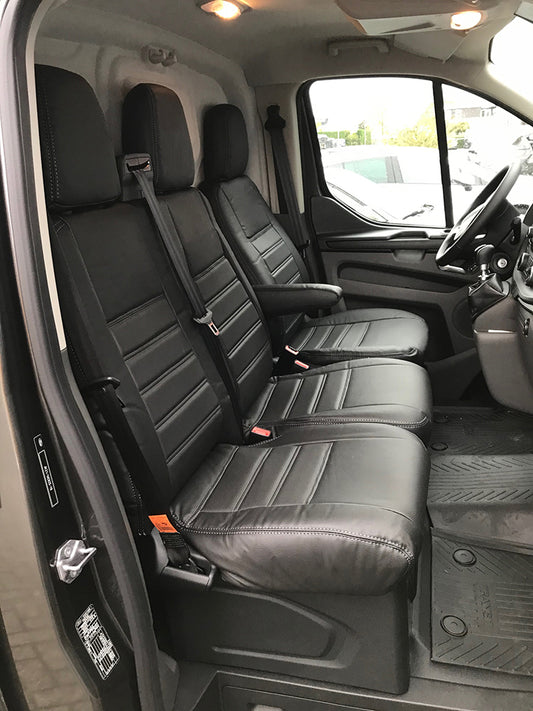 Pasvorm Stoelhoezen Ford Tourneo Custom mpv (2013-2023) - Kunstleer