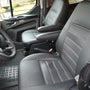 Pasvorm Stoelhoezen Ford Transit Custom (dubbel cabine) bestelwagen (2015-2023) - Kunstleer