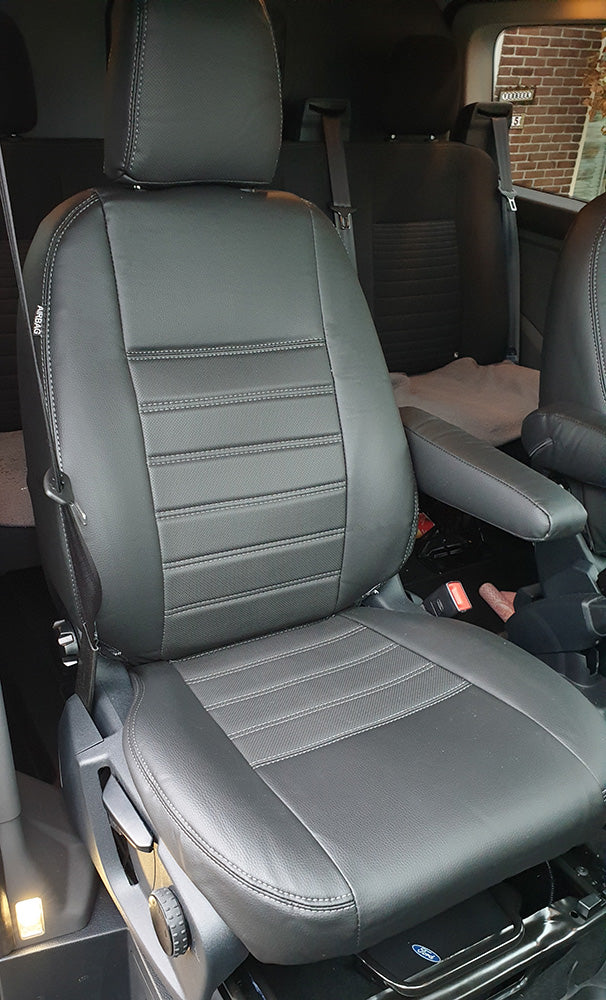 Pasvorm Stoelhoezen Ford Tourneo Custom mpv (2013-2023) - Kunstleer