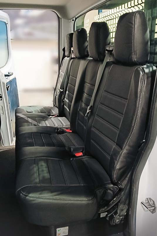 Pasvorm Stoelhoezen Ford Transit Bestelwagen (2014-Heden) - Kunstleer