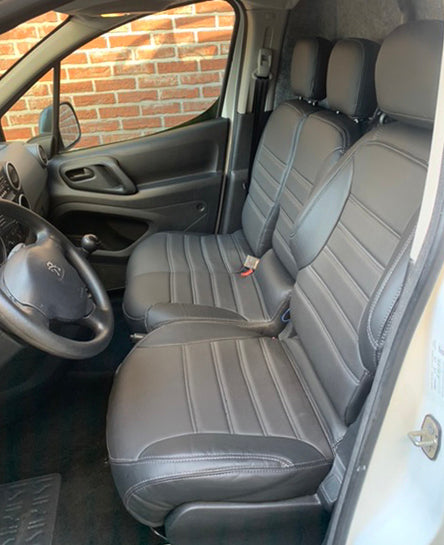Pasvorm Stoelhoezen Citroen Berlingo Bestelwagen (2008-2018) - Kunstleer
