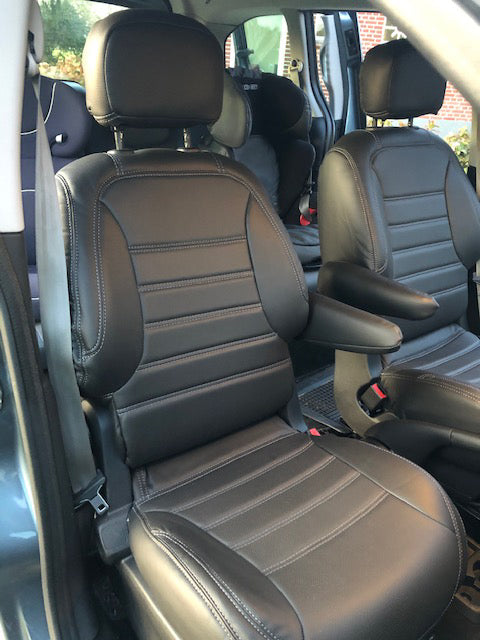 Pasvorm Stoelhoezen Peugeot Partner Tepee mpv (2008-2018) - Kunstleer