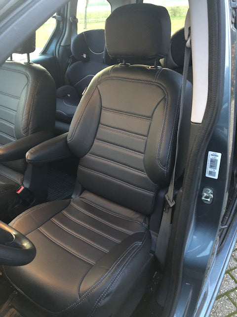 Pasvorm Stoelhoezen Peugeot Partner Tepee mpv (2008-2018) - Kunstleer