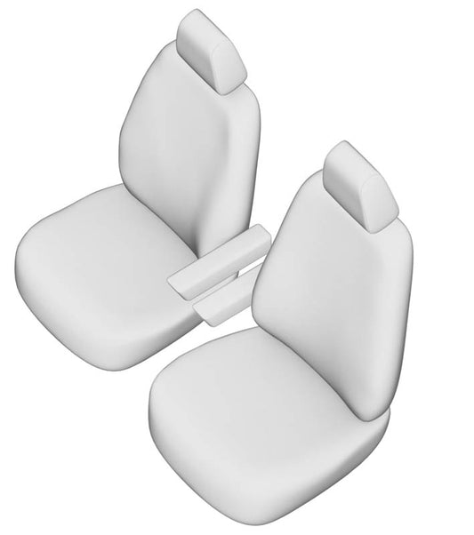 Pasvorm Stoelhoezen Citroen Berlingo Bestelwagen (2008-2018) - Kunstleer