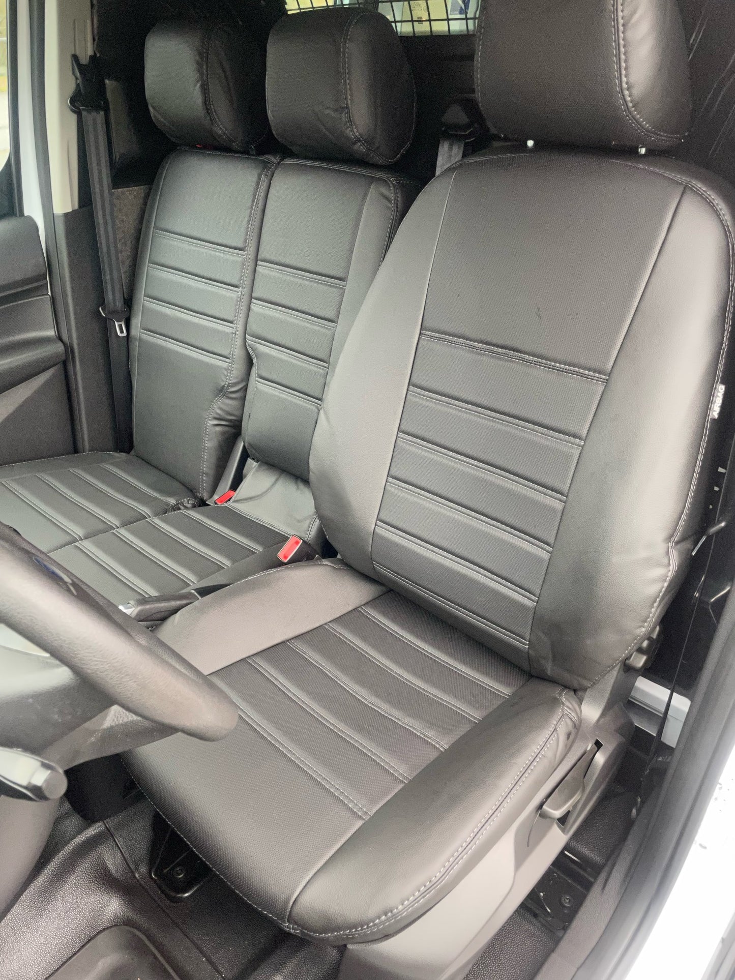 Pasvorm Stoelhoezen Ford Transit Connect Bestelwagen (2014-2016) - Kunstleer