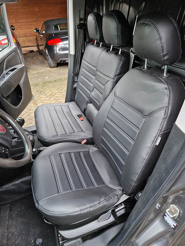 Pasvorm Stoelhoezen Fiat Doblo mpv (2010-Heden) - Kunstleer