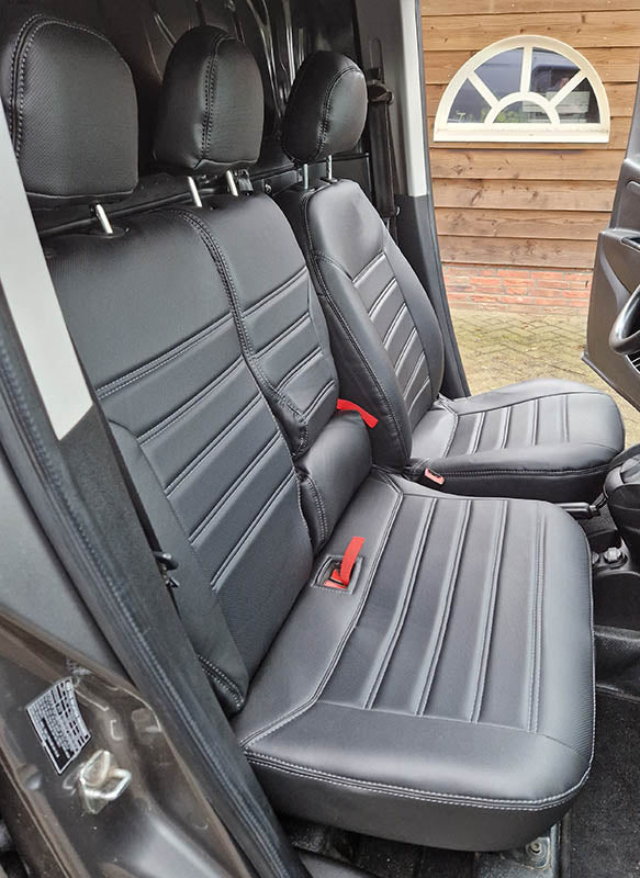 Pasvorm Stoelhoezen Fiat Doblo mpv (2010-Heden) - Kunstleer