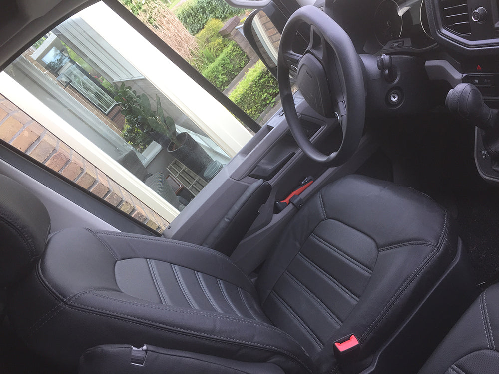 Pasvorm Stoelhoezen MAN TGE Bestelwagen (2017-Heden) - Kunstleer