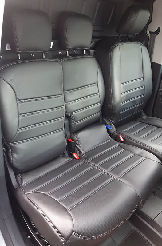 Pasvorm Stoelhoezen Citroen Berlingo (ook e-Berlingo) Bestelwagen (2018-Heden) - Kunstleer