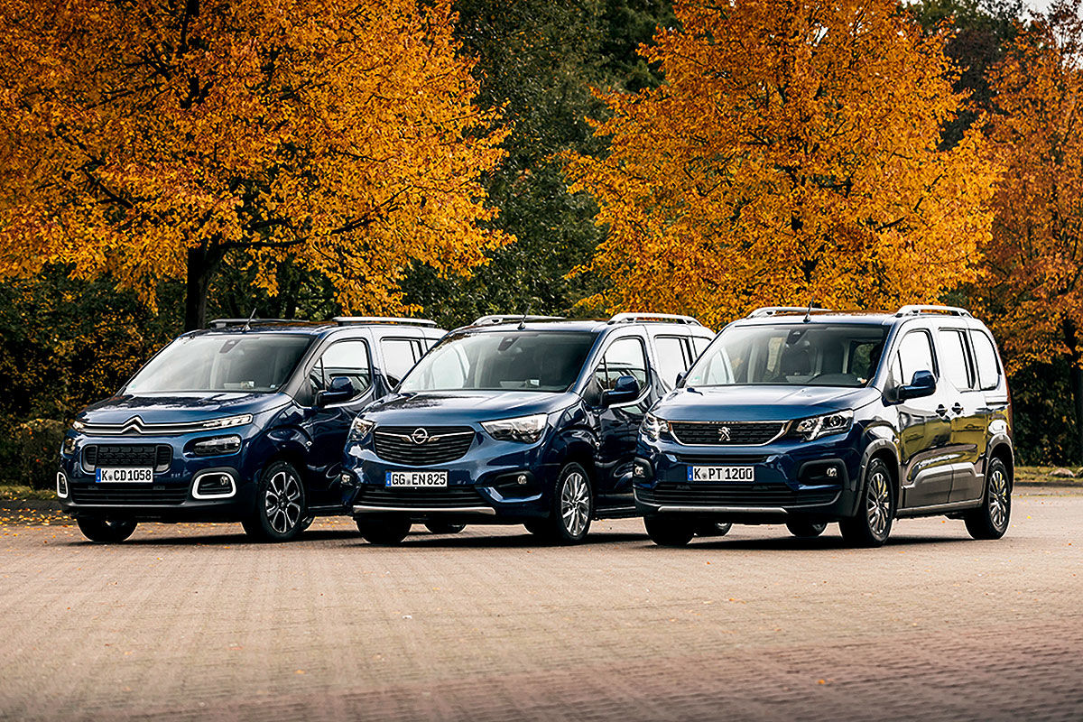 Pasvorm Stoelhoezen Opel Combo E (Life, ook Electric) mpv (2018-Heden) - Kunstleer