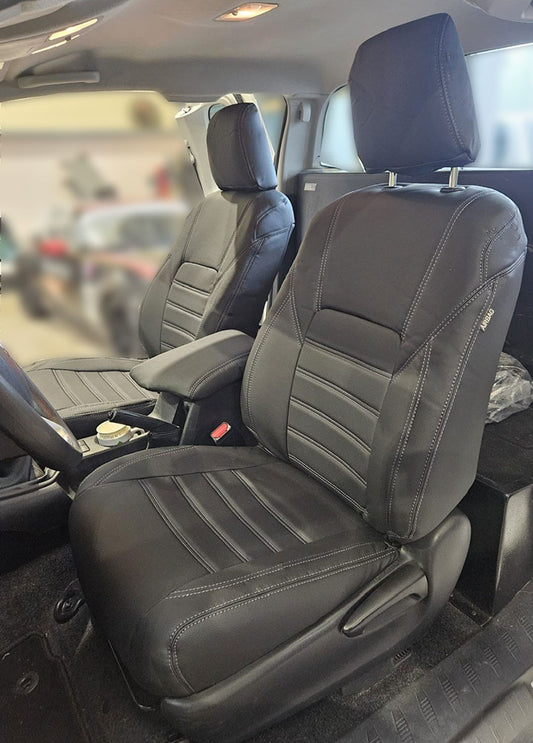 Pasvorm Stoelhoezen Toyota Hi-Lux pick-up (2016-Heden) - Kunstleer