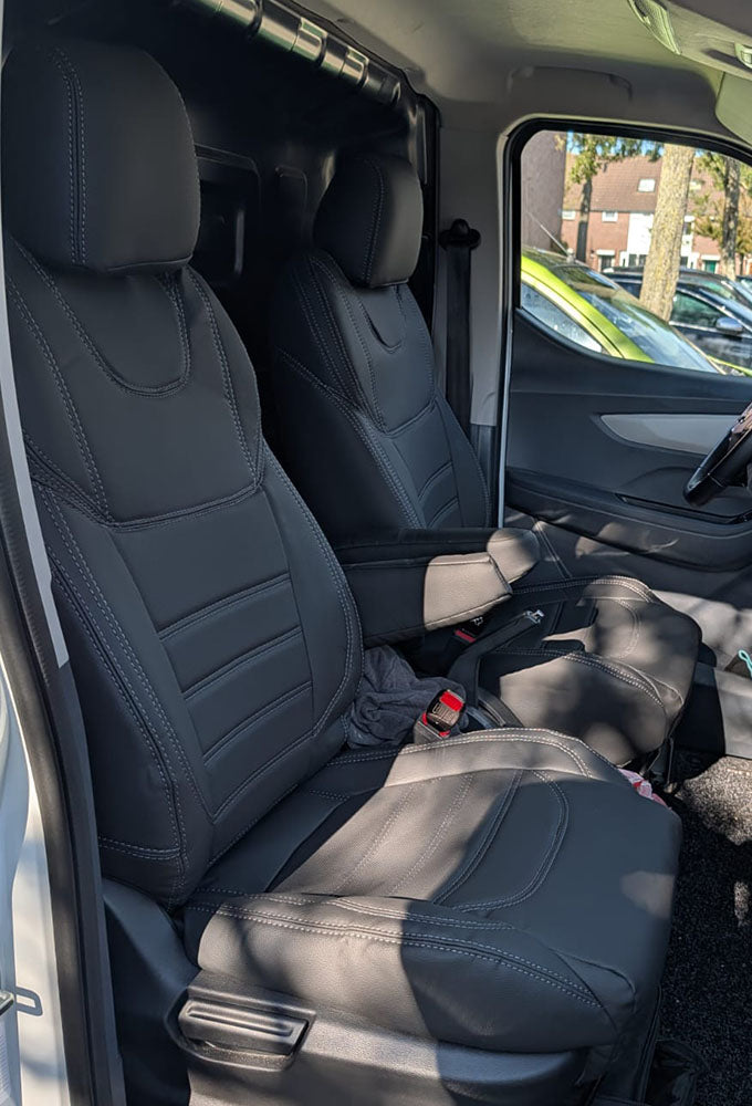 Pasvorm Stoelhoezen Maxus eDeliver 3 Bestelwagen (2021-Heden) - Kunstleer